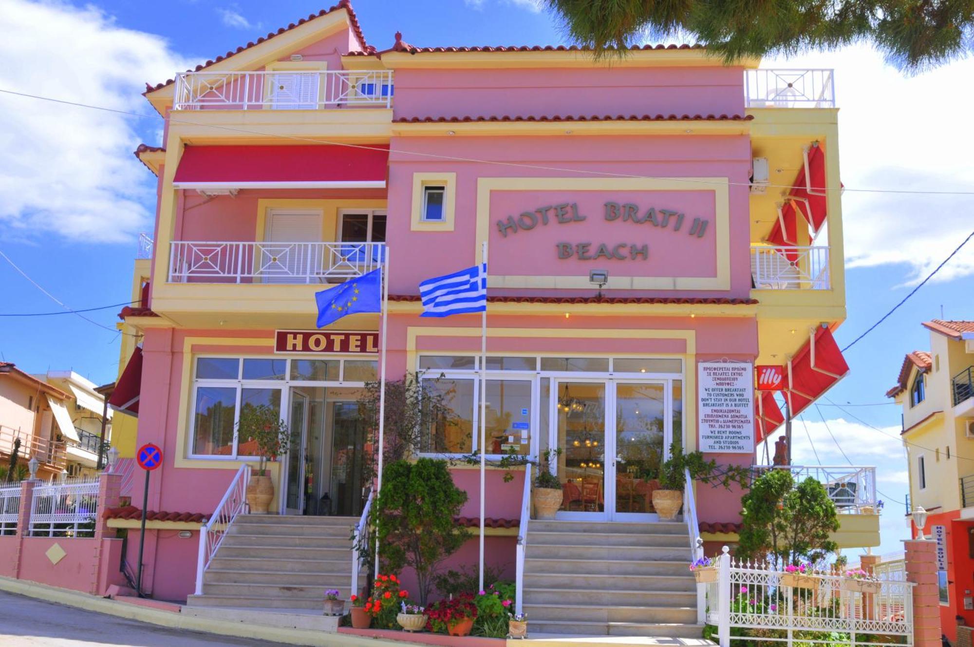 Brati II Beach Hotel Arkoudi Exterior foto